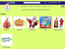 Tablet Screenshot of johan-laurens.de